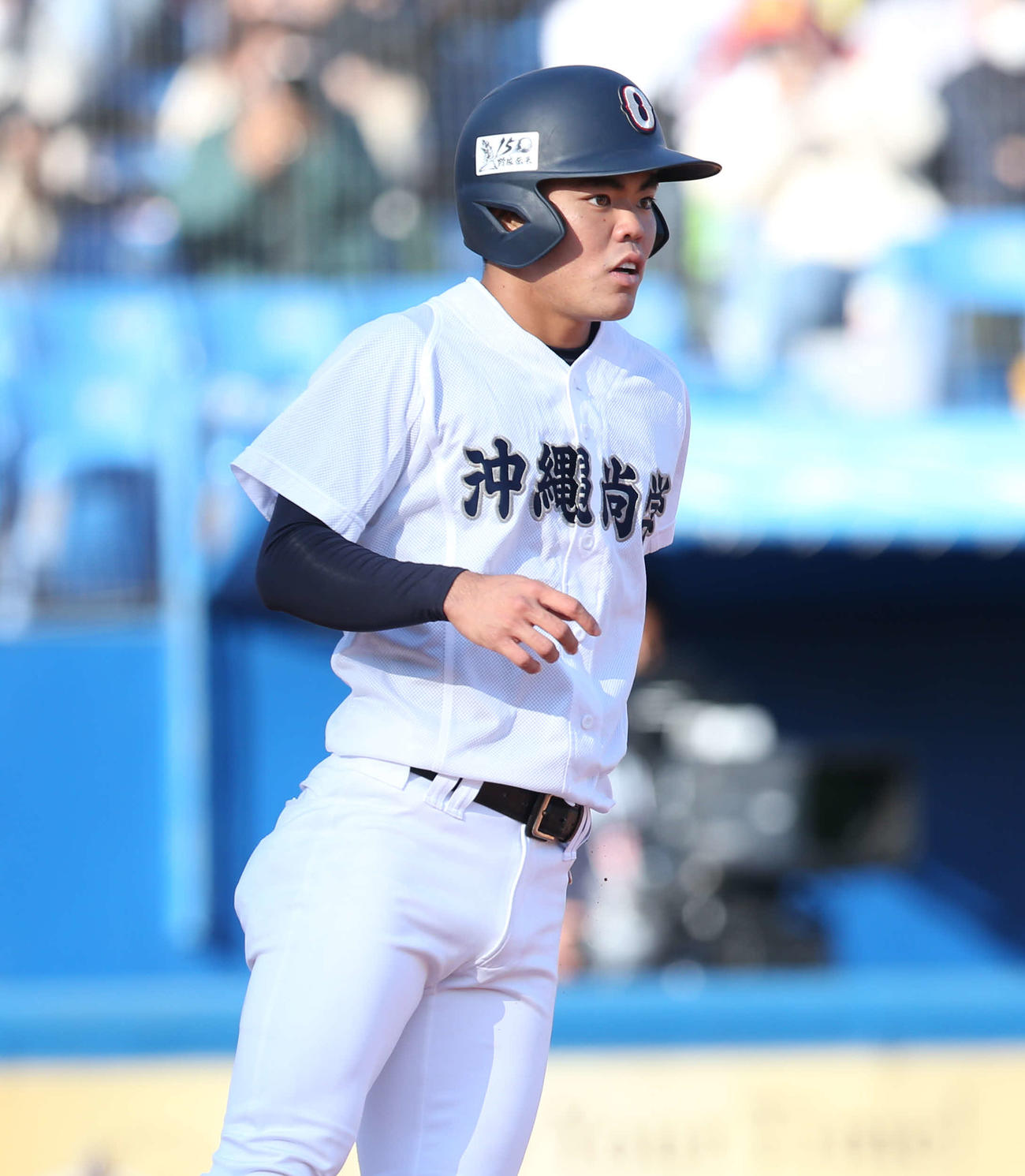 沖縄尚学・知花慎之助（2022年11月19日撮影）