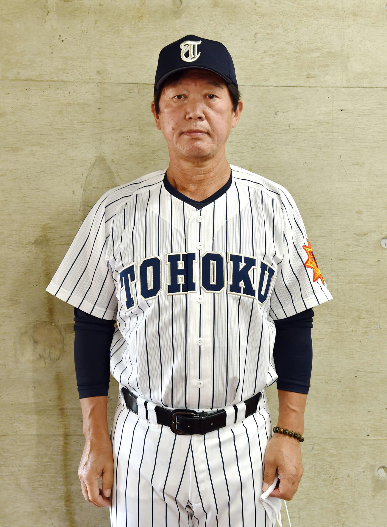 今秋から東北の指揮を執る佐藤監督（2022年10月16日撮影）