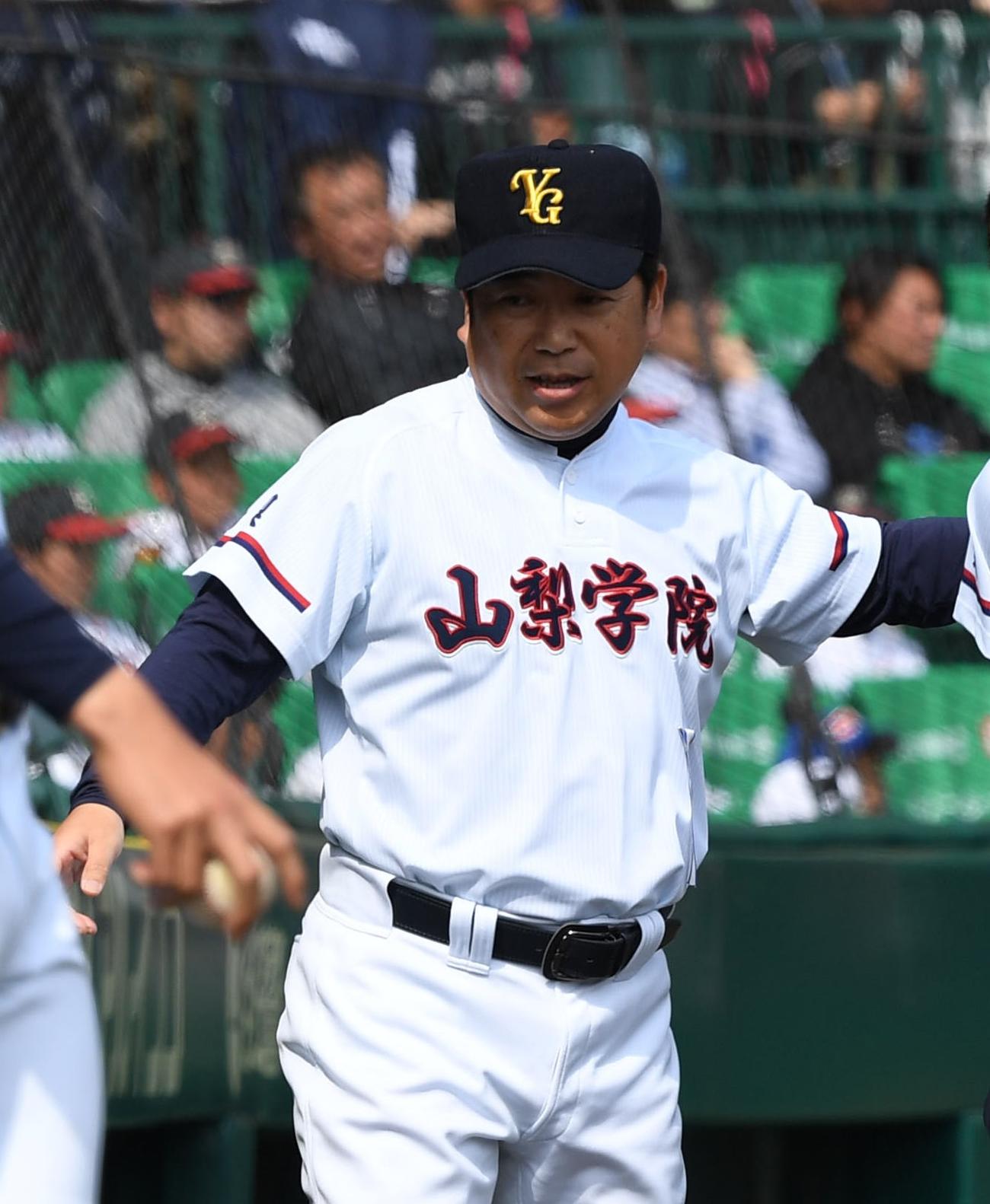 山梨学院・吉田洸二監督（2019年3月撮影）