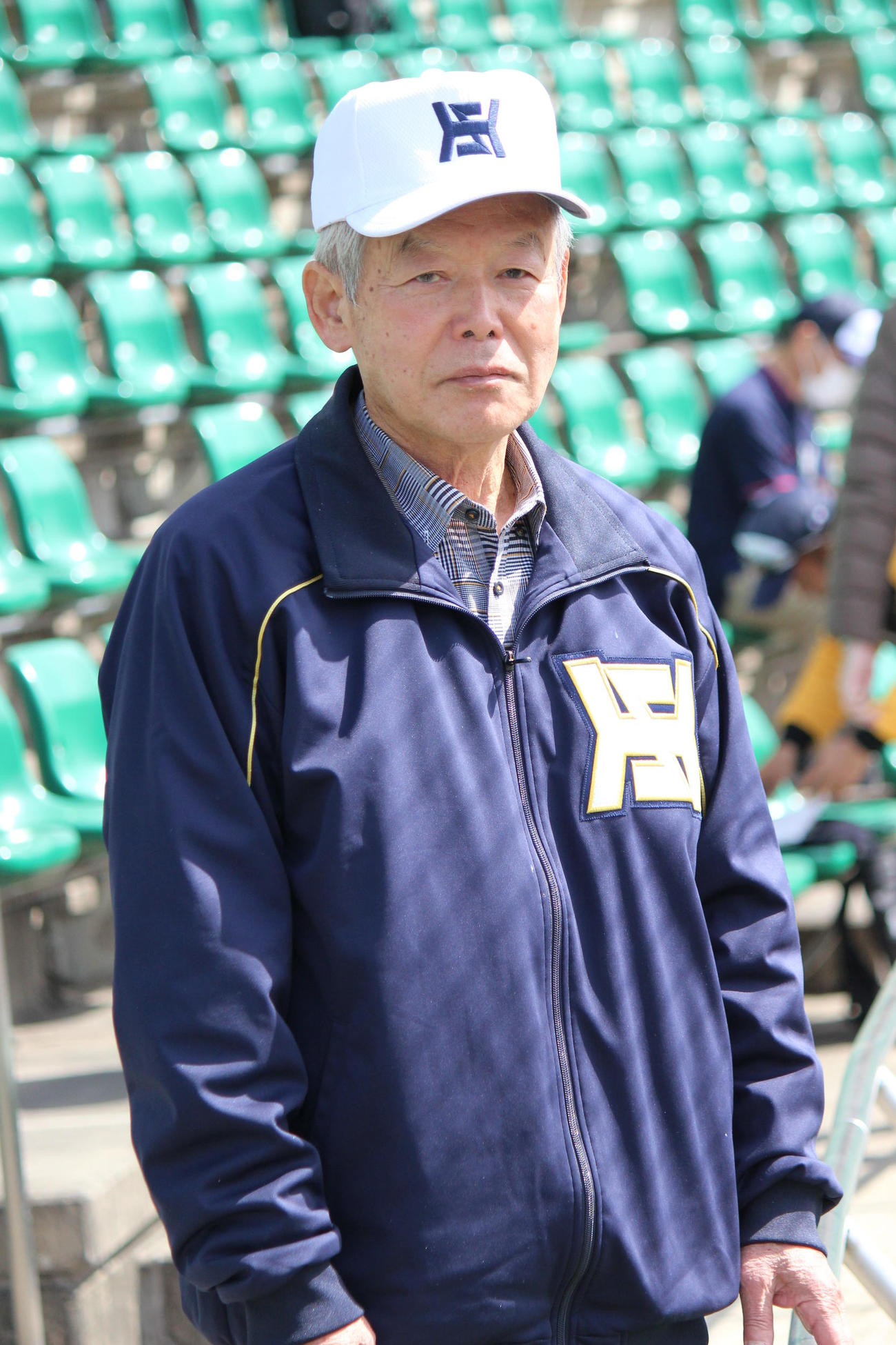 彦根総合・松本隆理事長（撮影・柏原誠）