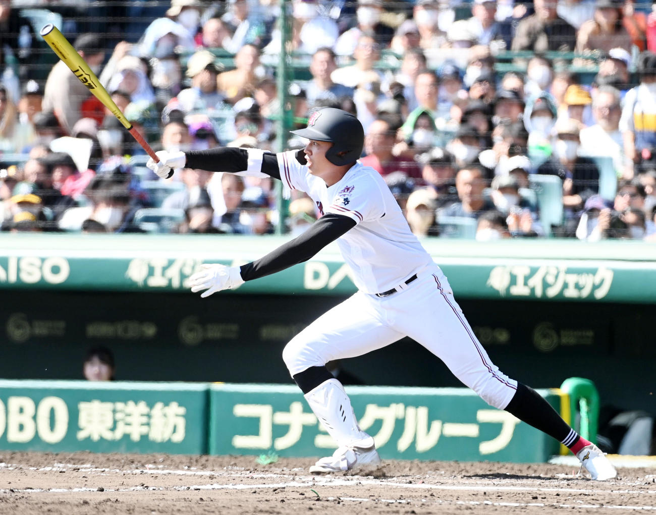 広陵・真鍋慧（2023年3月20日撮影）