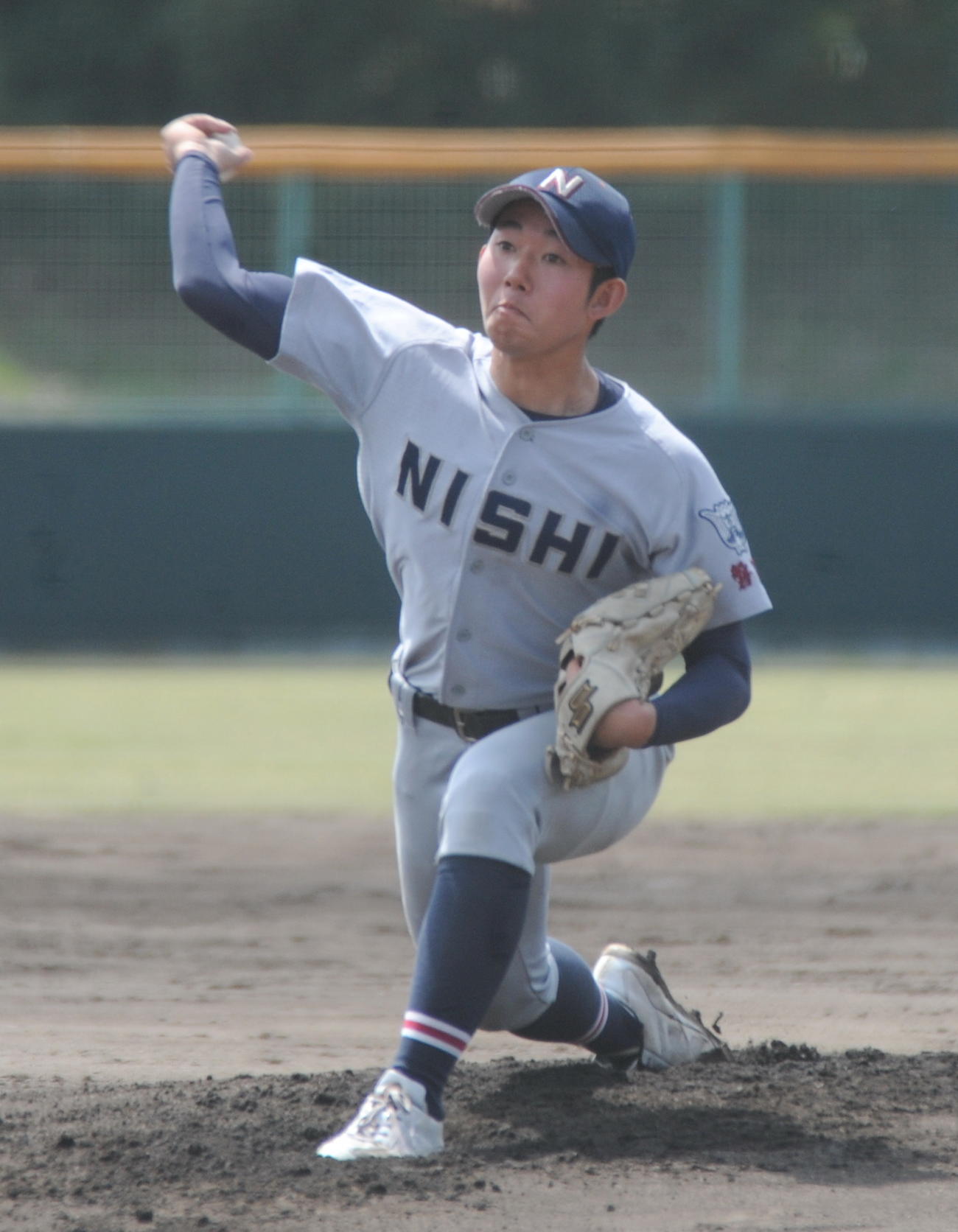 9回を3失点で粘投した磐田西・高野
