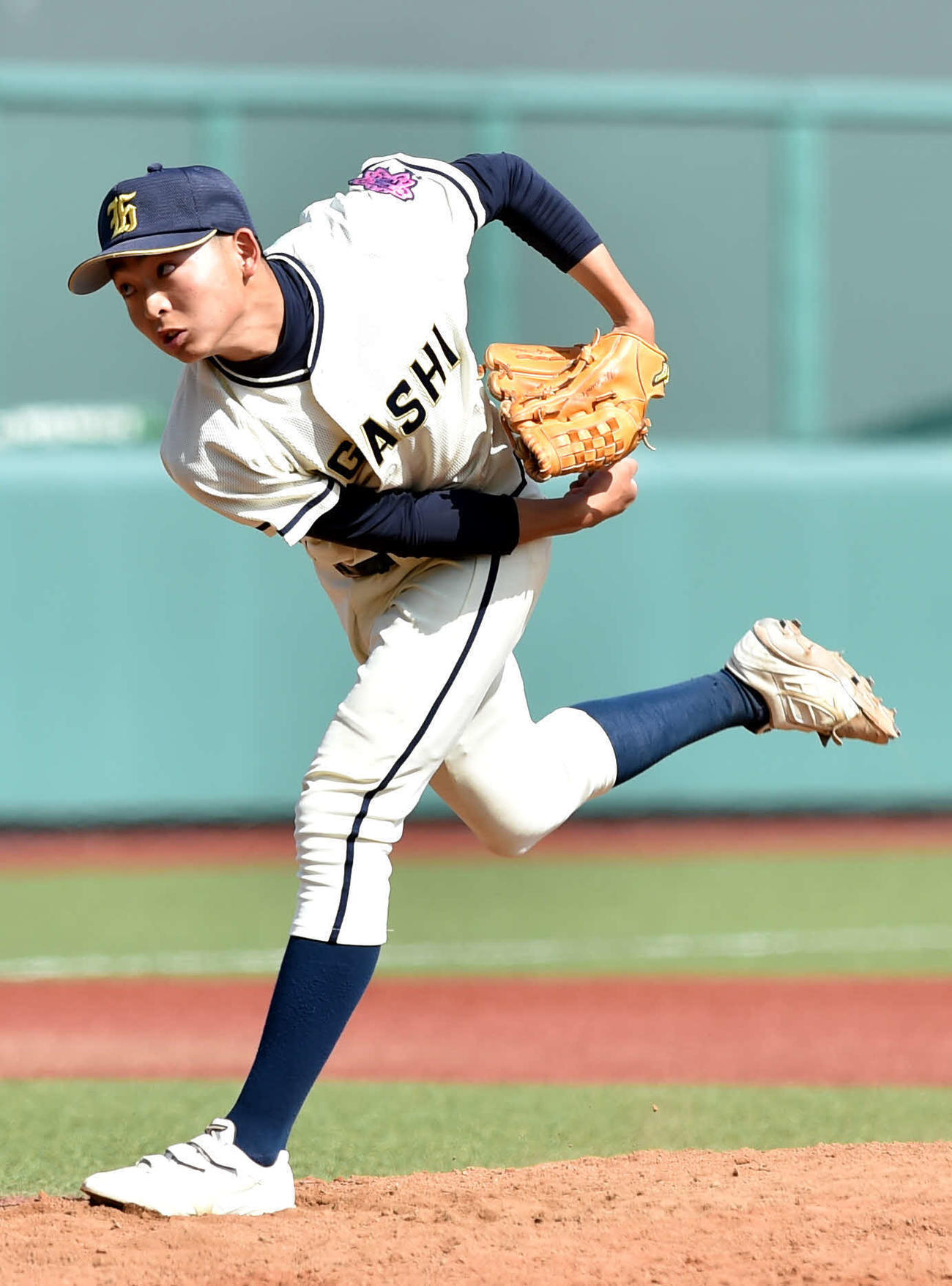 8回から救援登板し、2回を無失点に抑えた今野晃