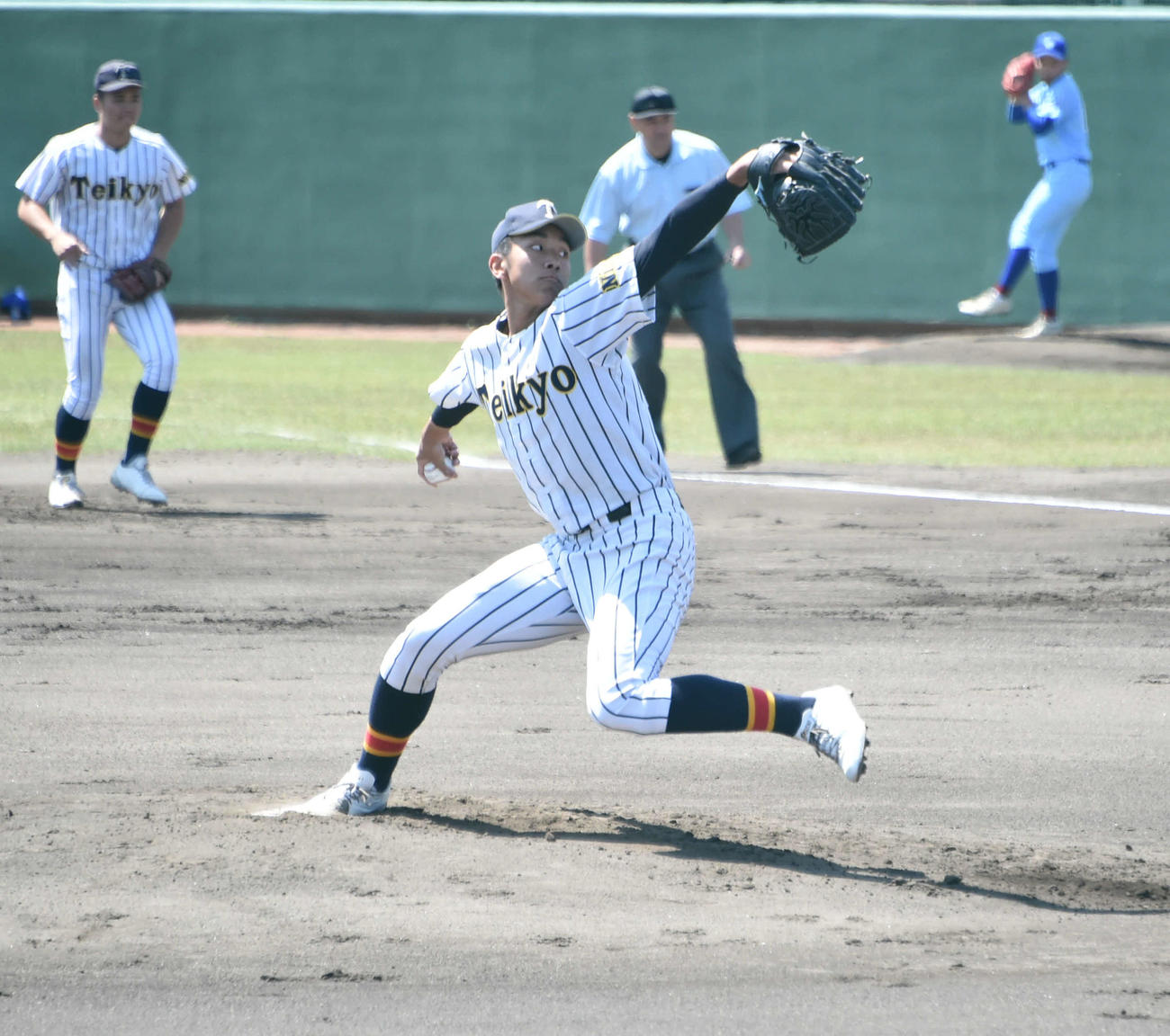 帝京長岡のエース茨木は先発6回を7失点