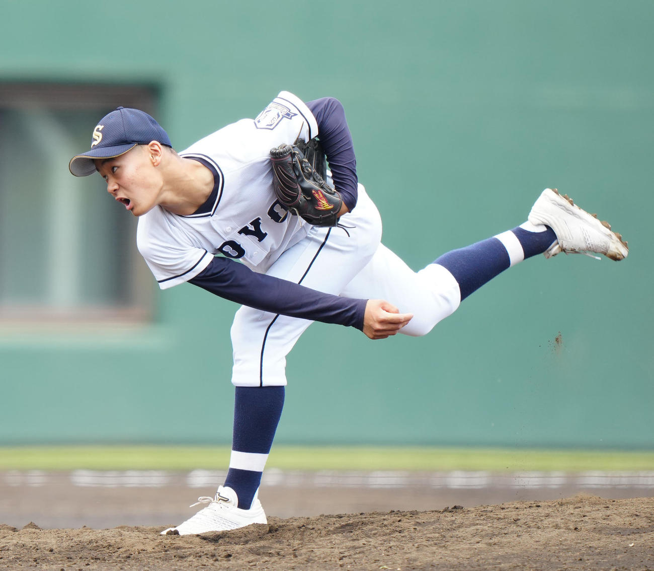 専大松戸対相洋　相洋2番手の大谷（撮影・江口和貴）