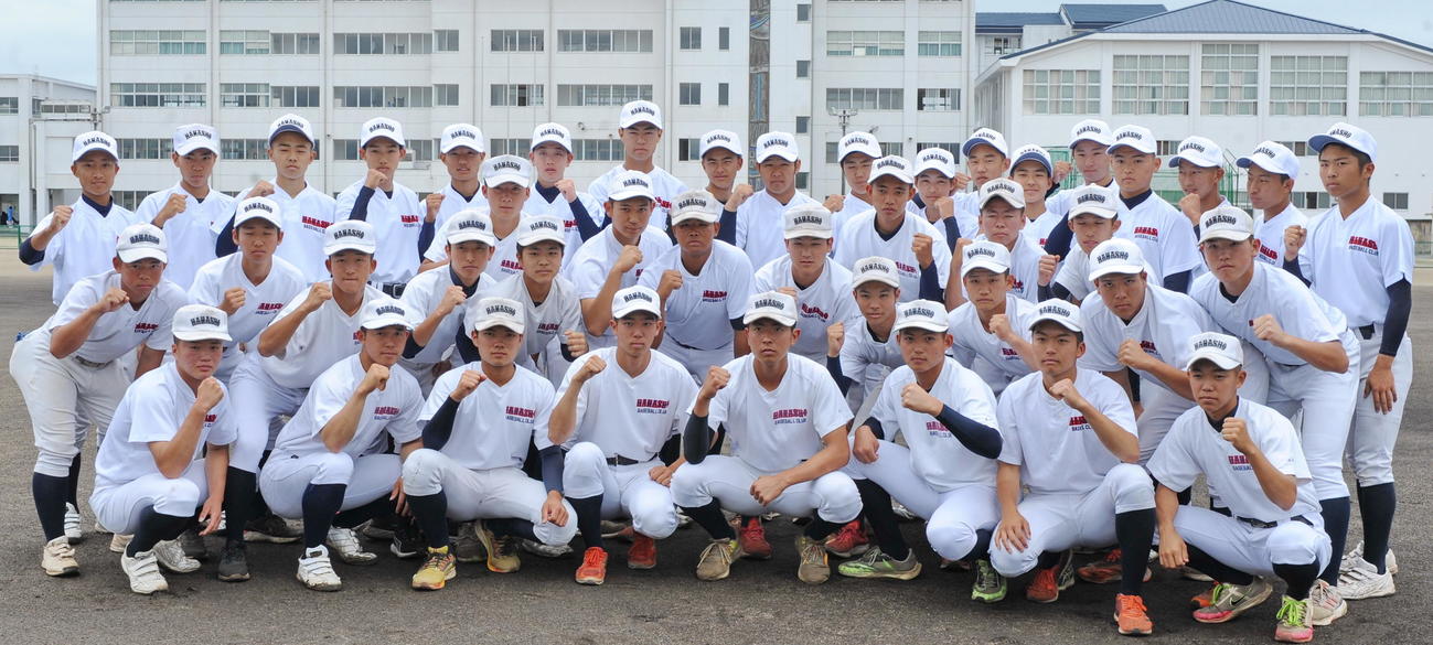 浜松商の選手たち