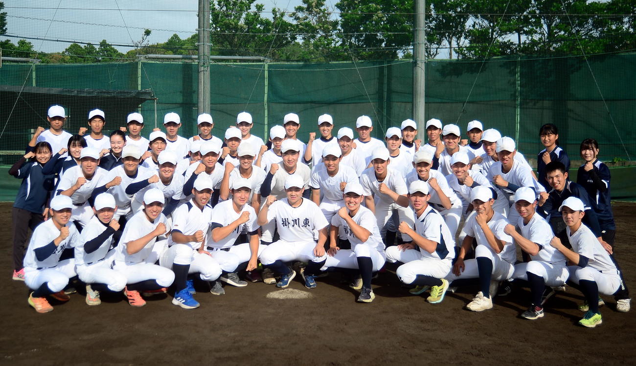 初の甲子園を目指す掛川東