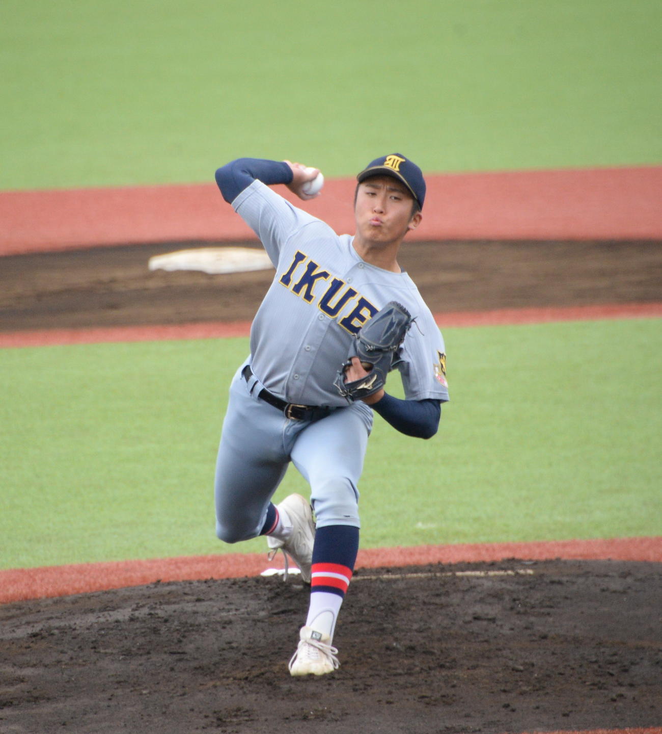 八戸学院光星対仙台育英　仙台育英の先発は湯田（撮影・濱本神威）