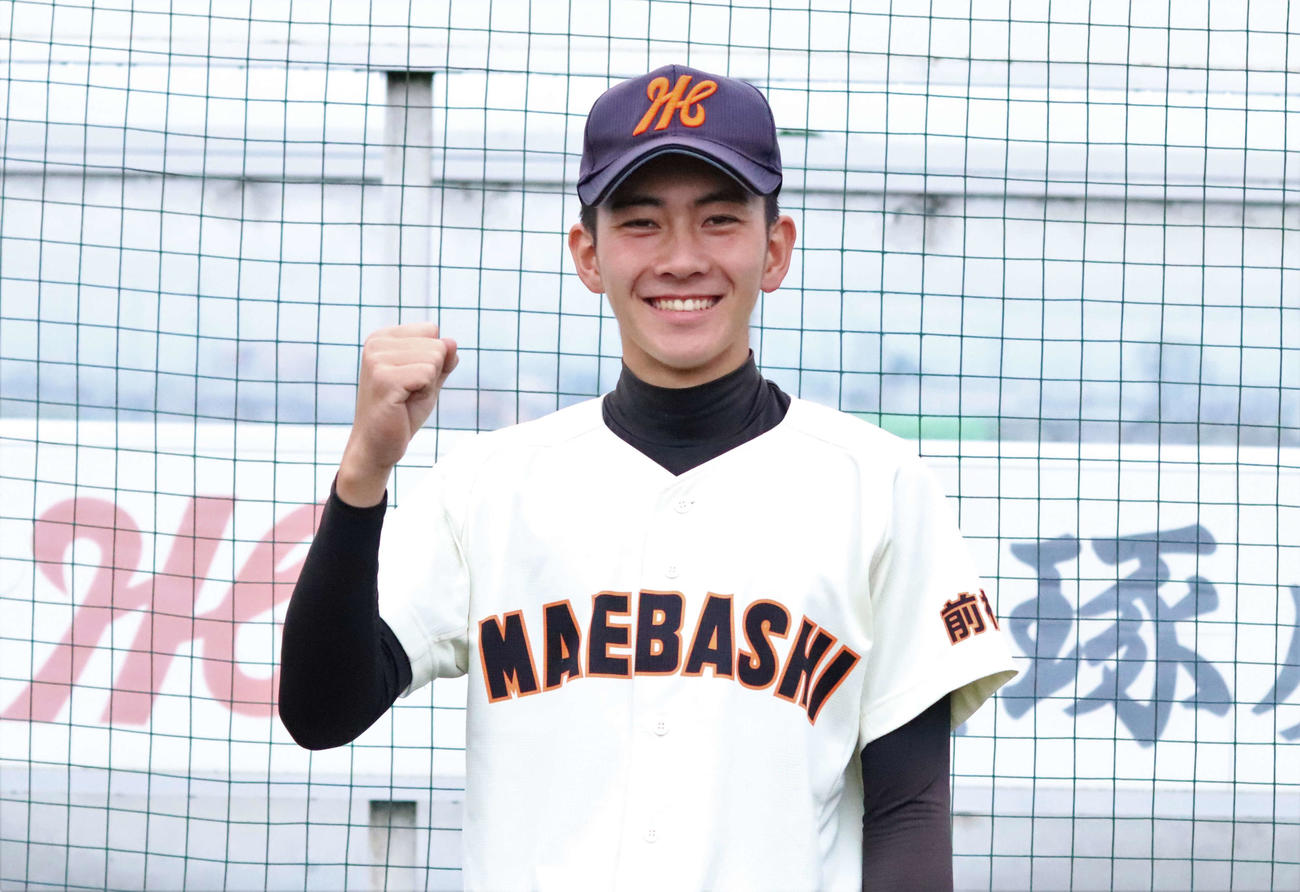 主将としてチームを22年ぶりの甲子園に導く青木朝飛捕手（撮影・黒須亮）