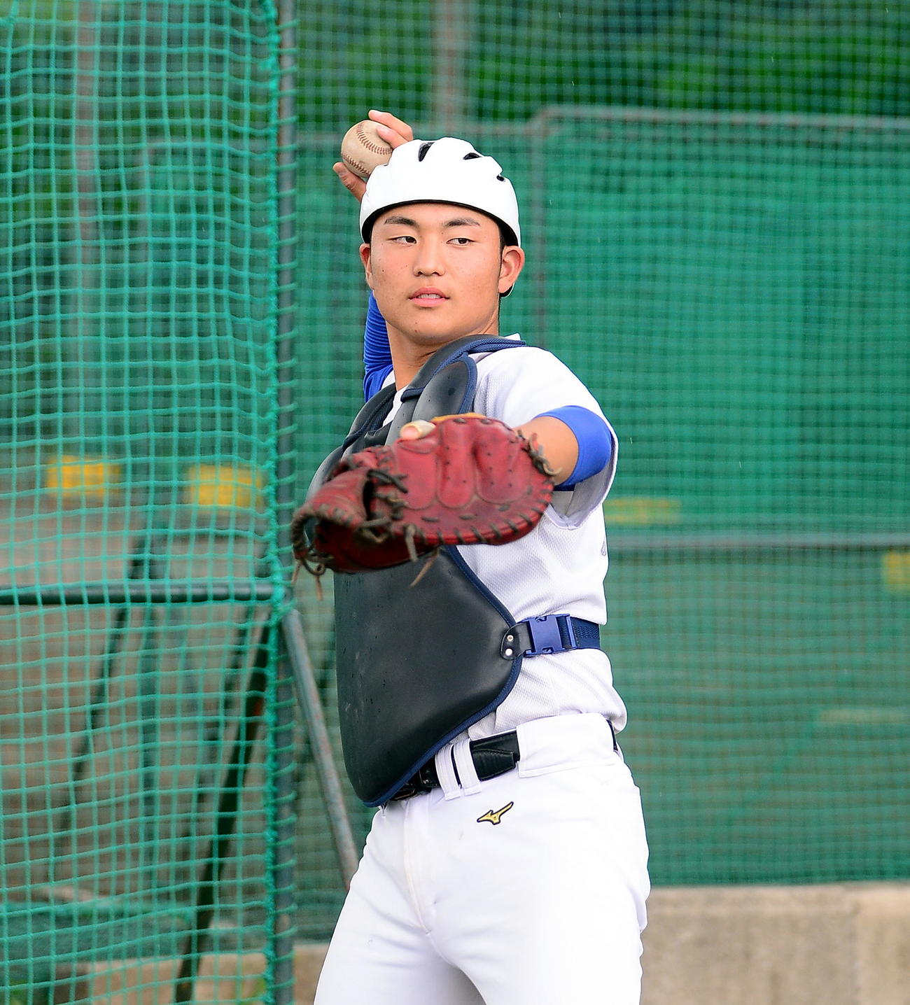 投手陣を支える知徳・杉本羚