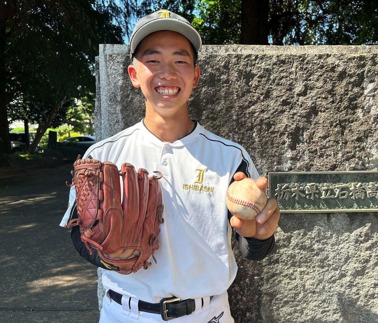 チームを春夏連続の甲子園に導くエースの藤巻翔太投手（撮影・黒須亮）