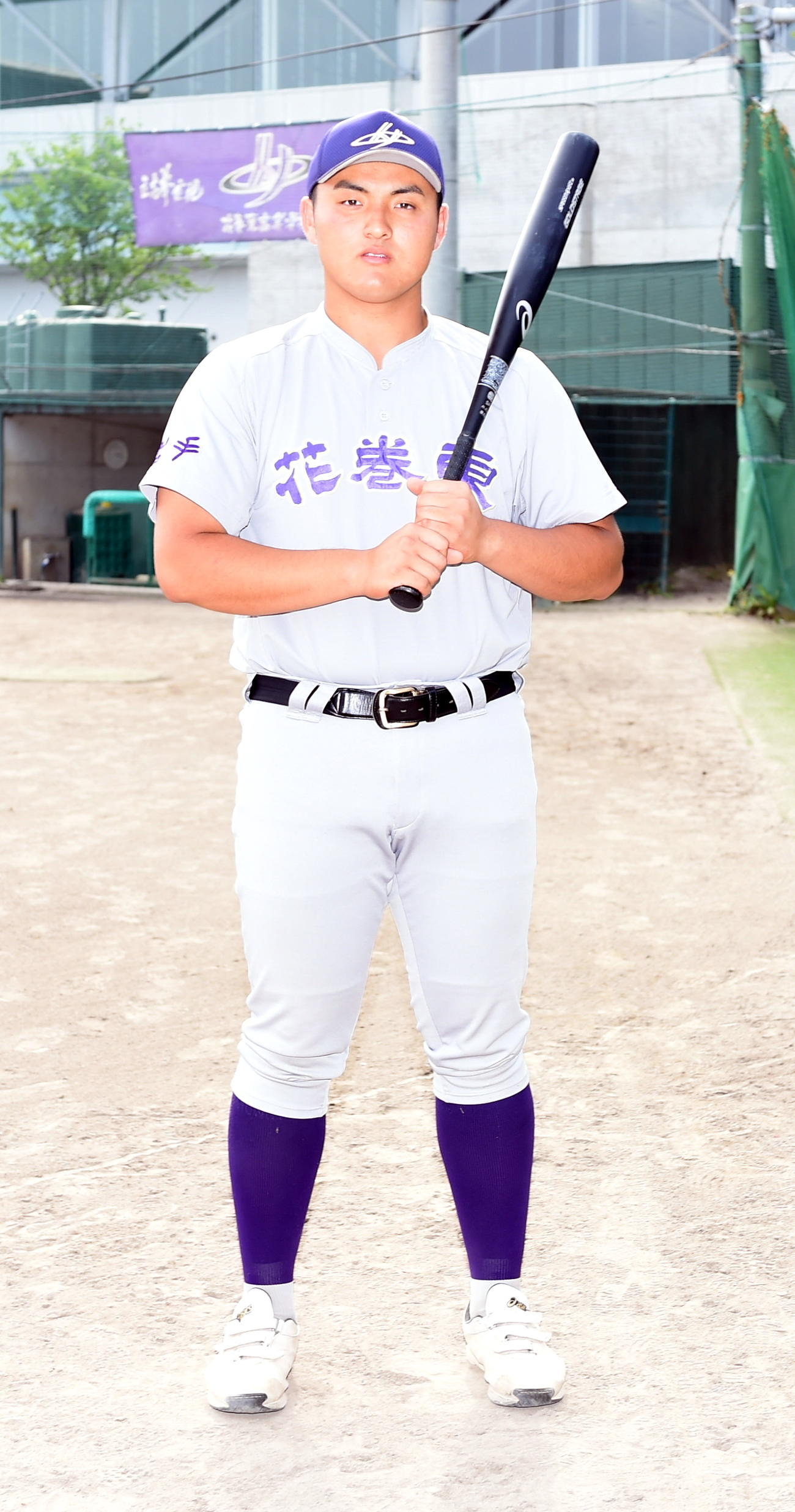 夏の甲子園出場を目指す花巻東・佐々木麟（撮影・山田愛斗）