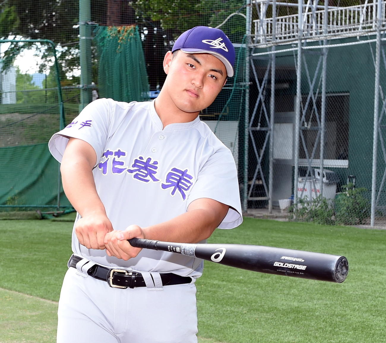 自身初となる夏の甲子園出場を目指す花巻東・佐々木麟太郎