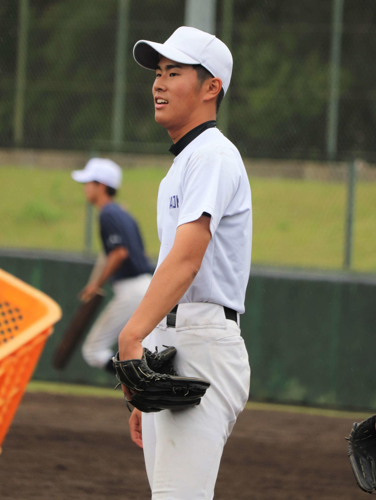 八尾のエース西川侑志（撮影・中島麗）