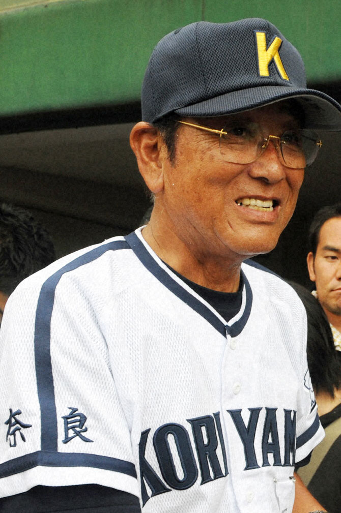 郡山の監督を務めた森本達幸さん（2009年7月撮影）
