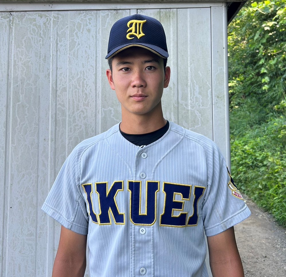 高校野球練習試合　夏の大会へ向け意気込みを語った仙台育英・山田（撮影・星夏穂）