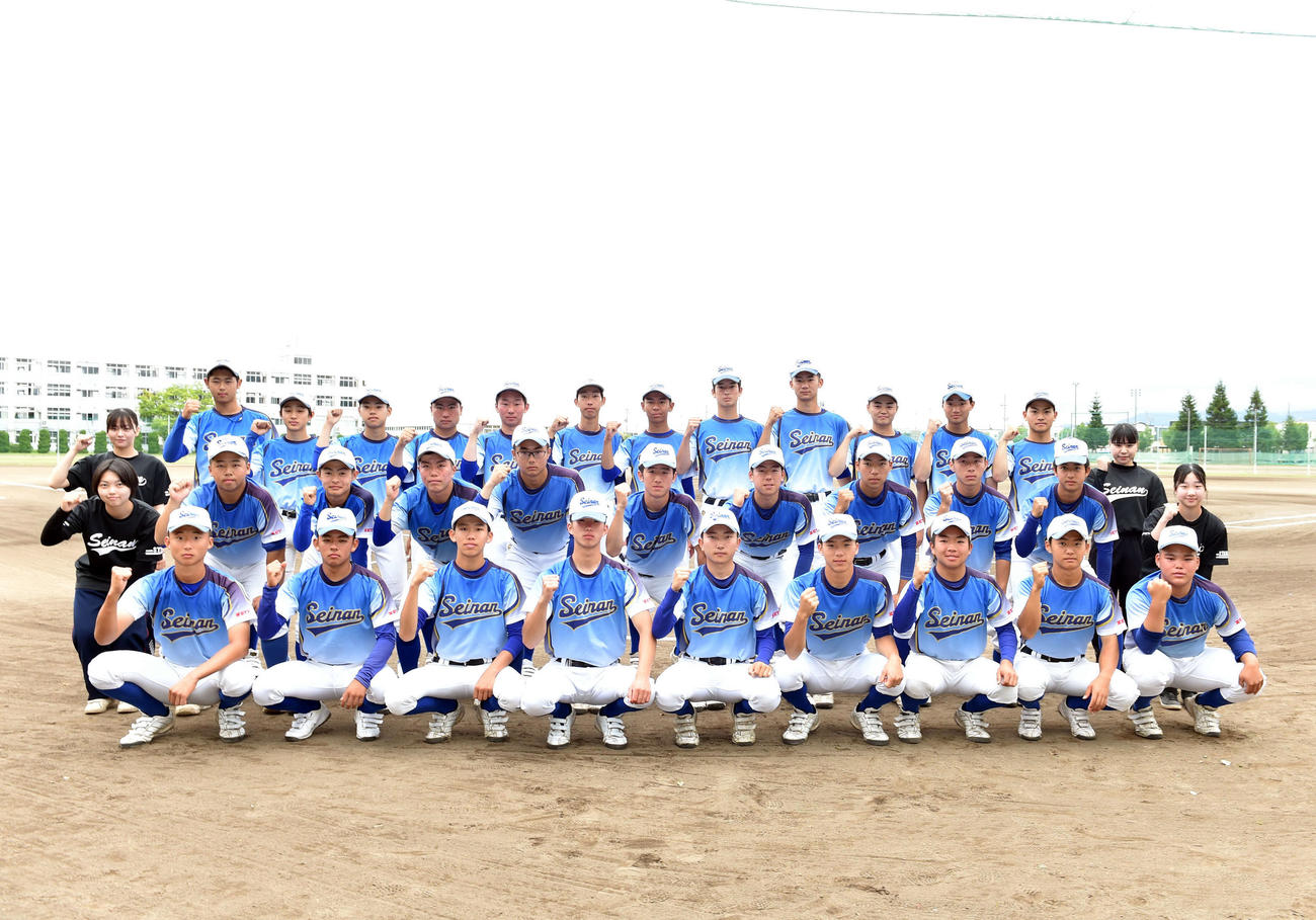 過去最高の8強入りに燃える青森南ナイン