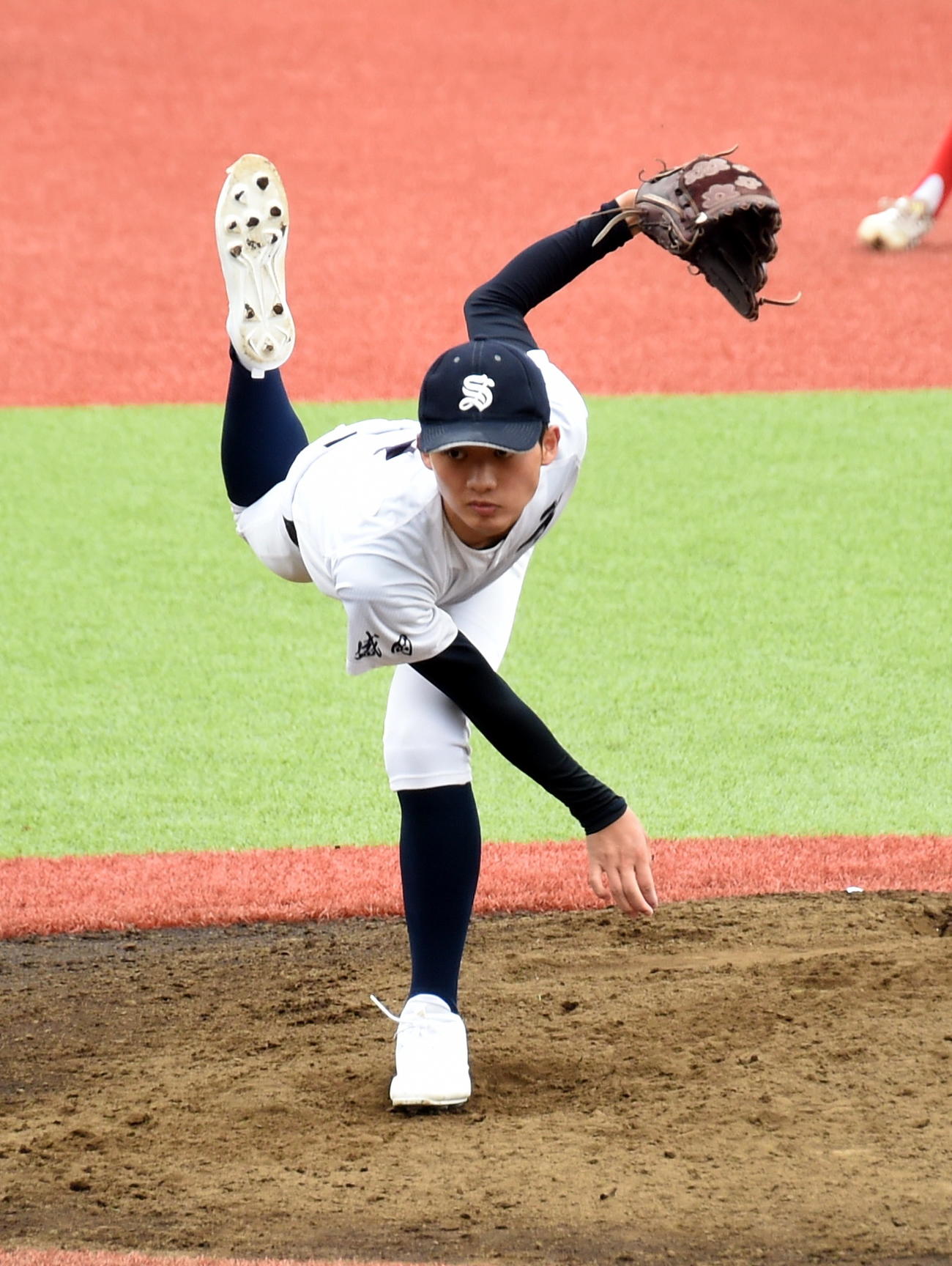 公式戦初完封で開幕試合を飾った盛岡市立・若狭
