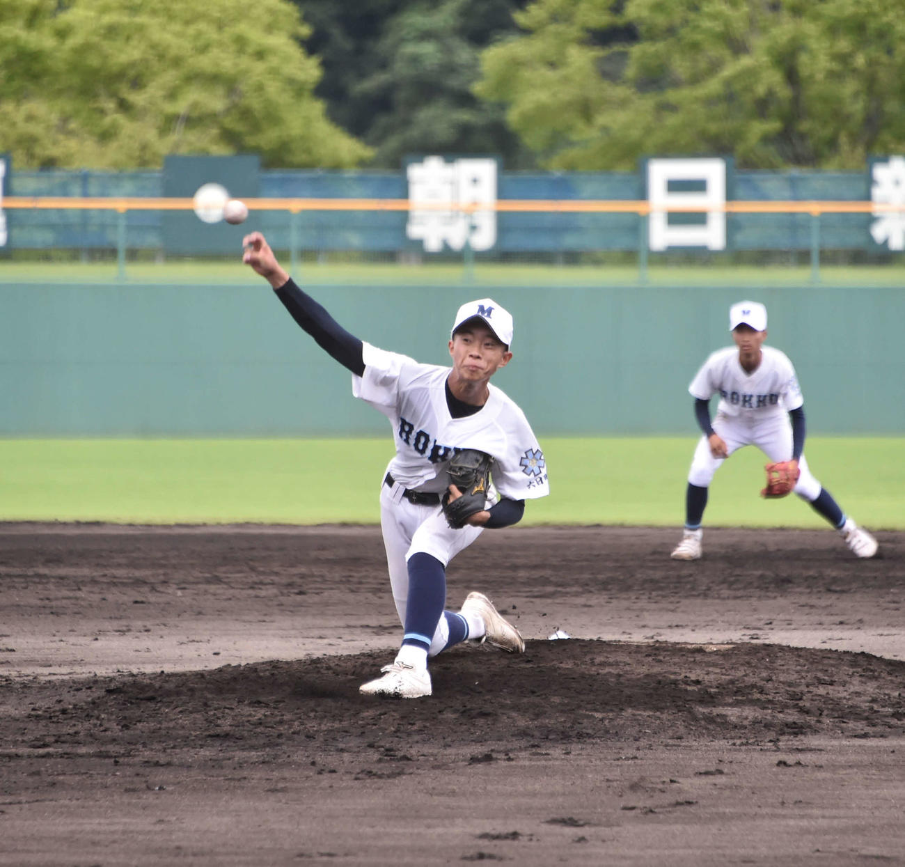六日町・貝瀬は新津打線を5安打2失点に抑えて完投