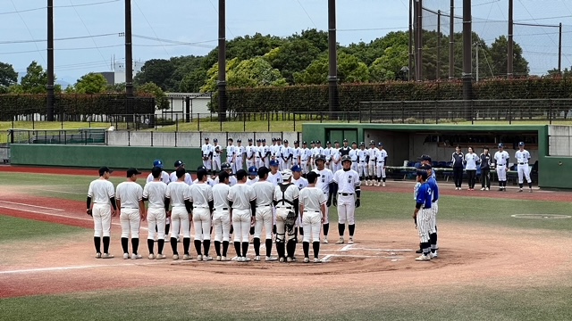 イチロー氏が指導した新宿と富士の練習試合（田久保監督提供）
