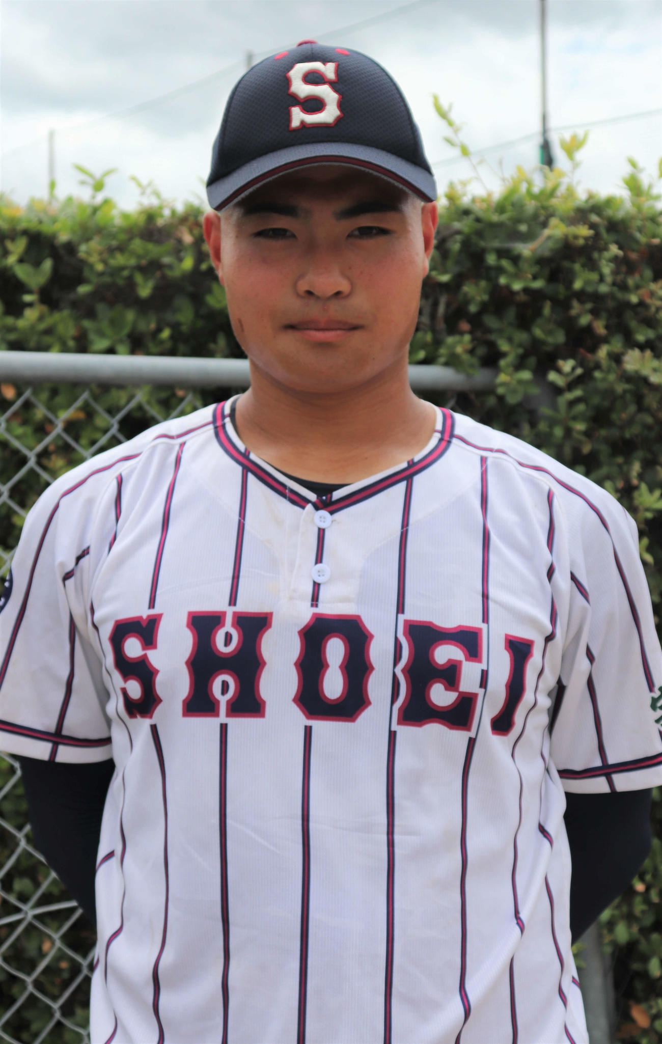 京都大会　京都翔英対須知　京都翔英の小笠原蒼内野手（撮影・中島麗）