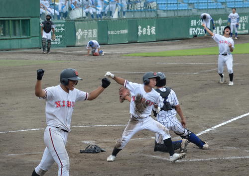 日大山形が酒田南にサヨナラ勝ち 1－1の9回、浅野隼人が左前に適時