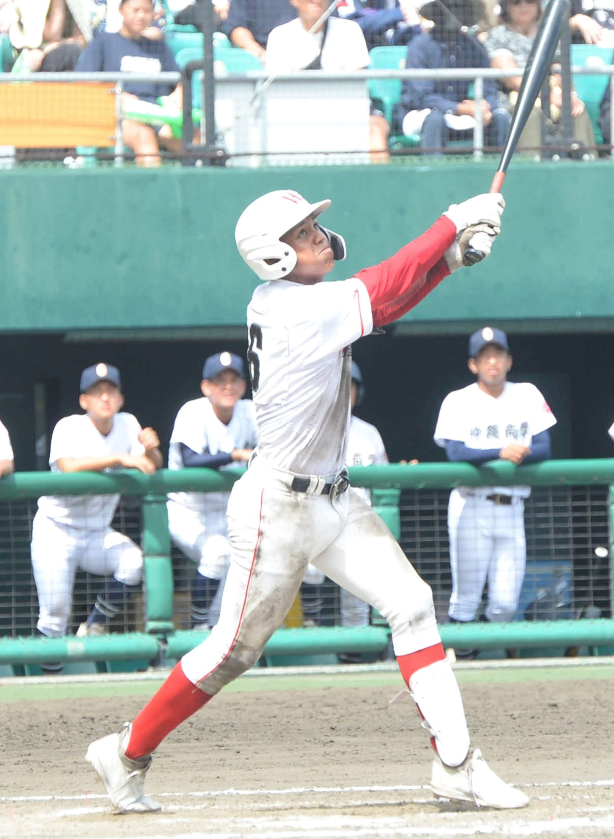 沖縄尚学対日本ウェルネス　日本ウェルネス・ワォーターズ（撮影・佐藤究）
