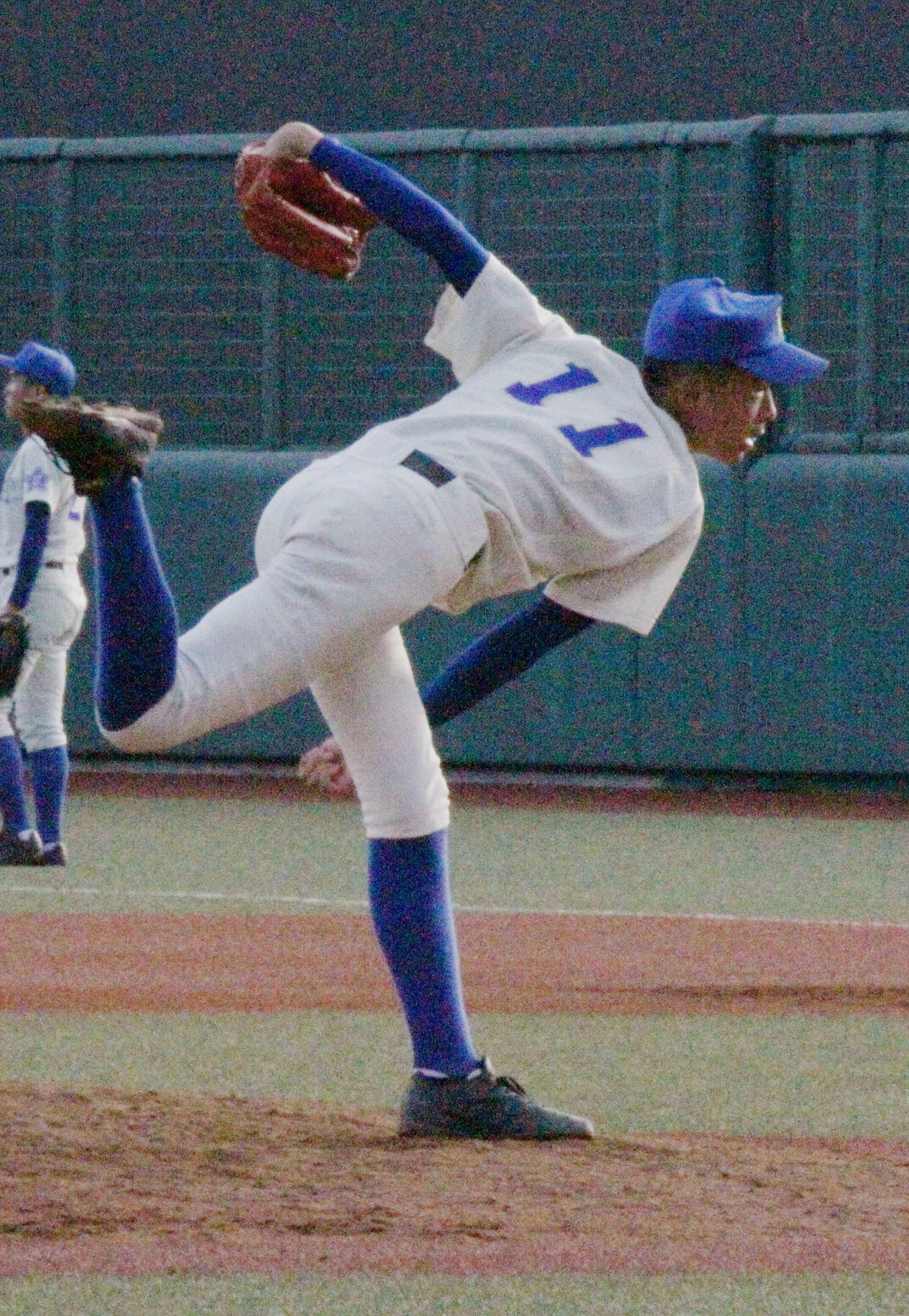 2回を無安打無失点の磐城・山田