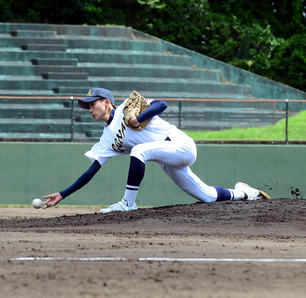 2失点完投の御殿場南・長沢