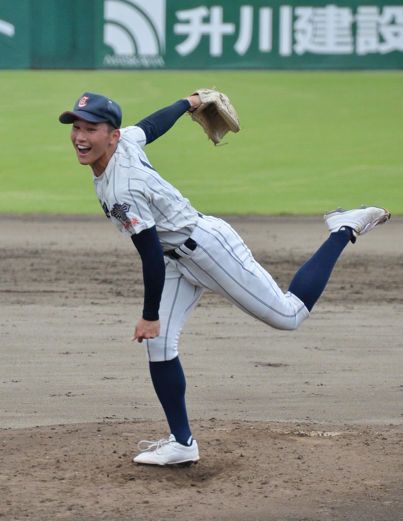 東海大山形対山形中央　5安打1失点で完投した山形中央・武田陸（撮影・濱本神威）