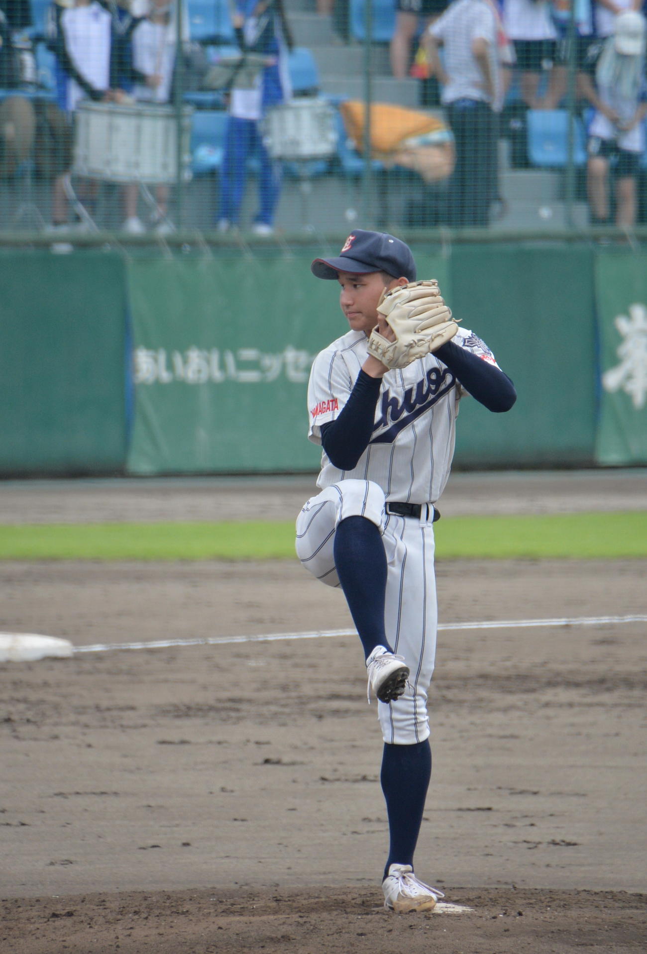 東海大山形対山形中央　5安打1失点で完投した山形中央・武田陸（撮影・濱本神威）