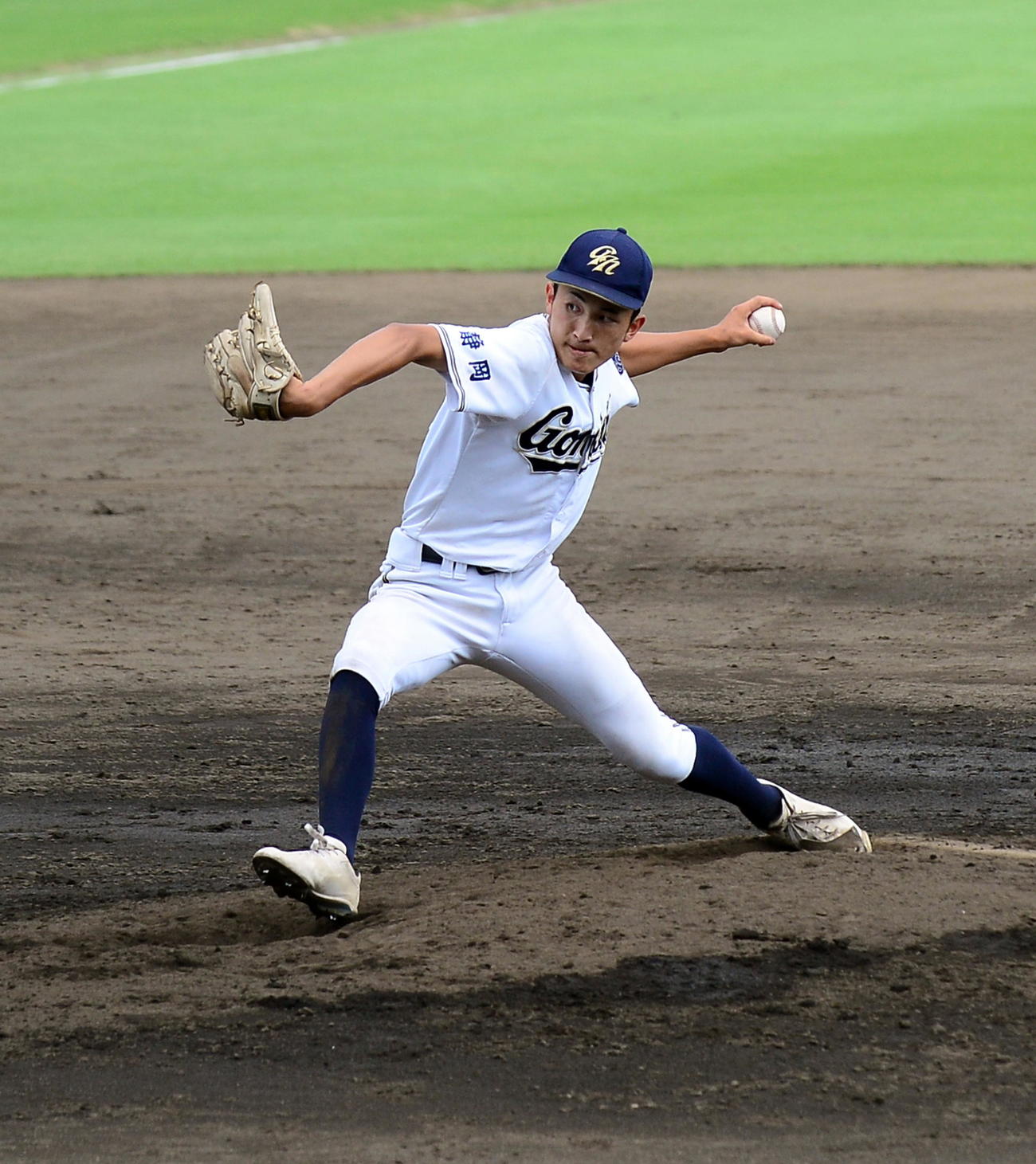 6安打1四球完封の御殿場西・竹上