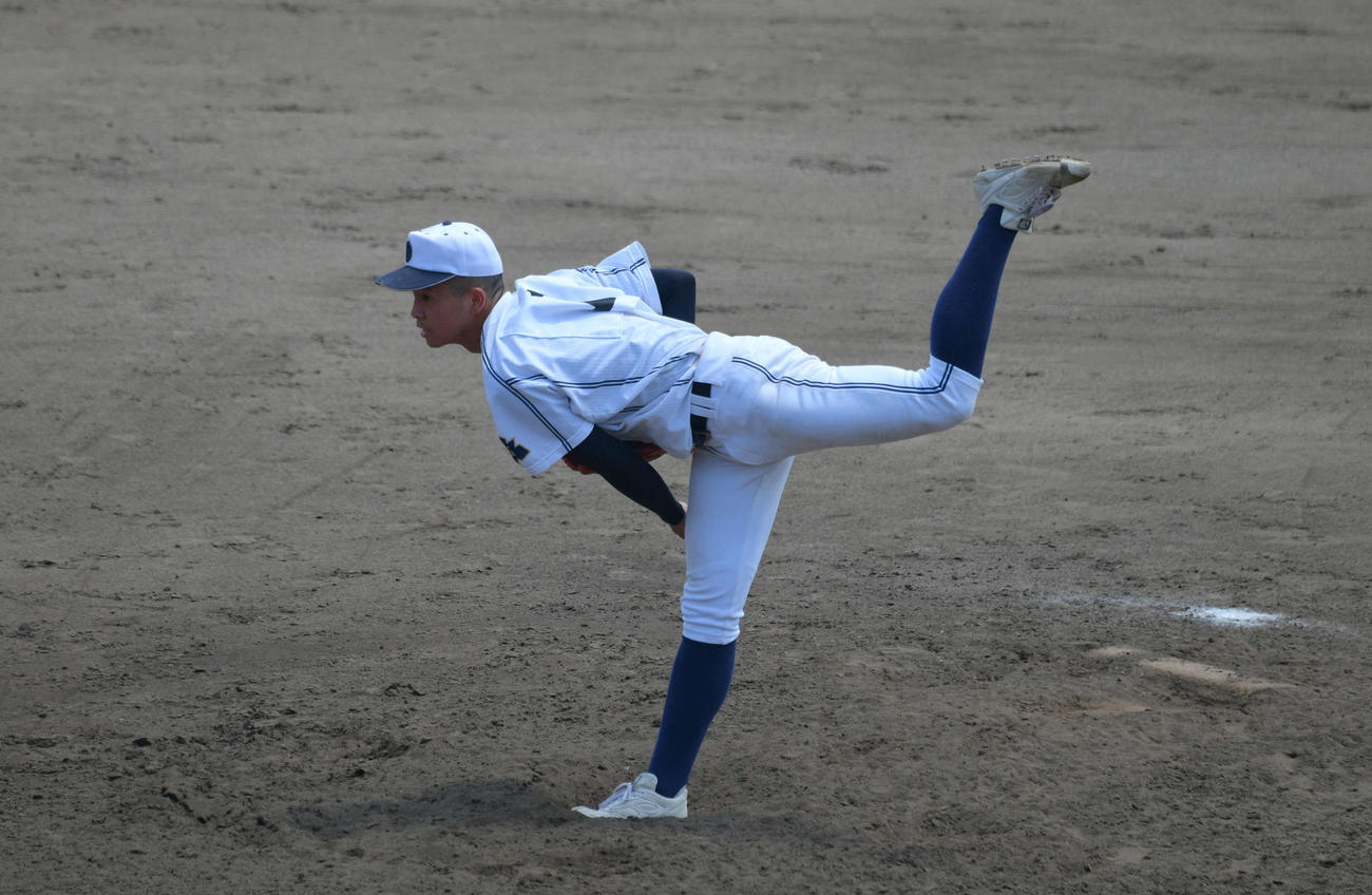 9回裏三振で勝利を決めた境利月投手
