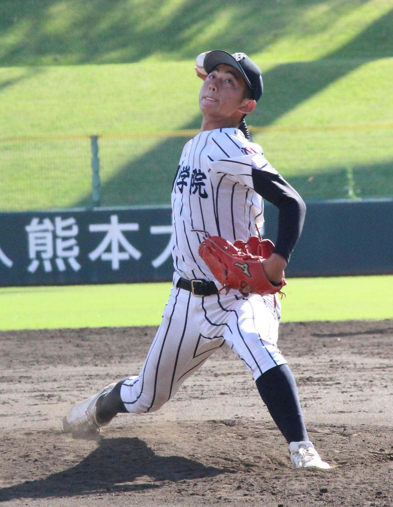 九州学院・直江新（2023年7月19日撮影）