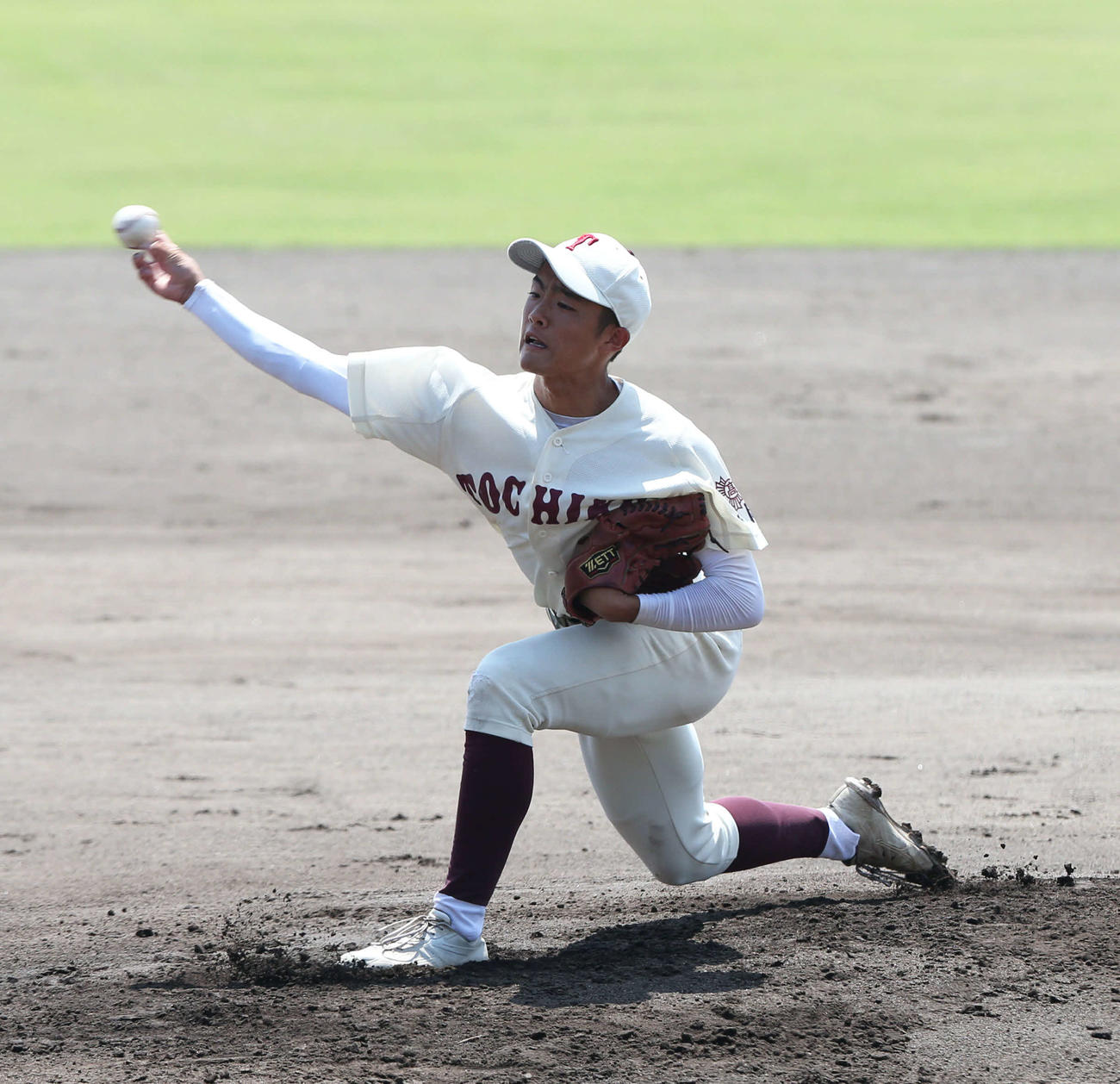 東筑対九州国際大付　東筑・尾形（撮影・冨田成美）