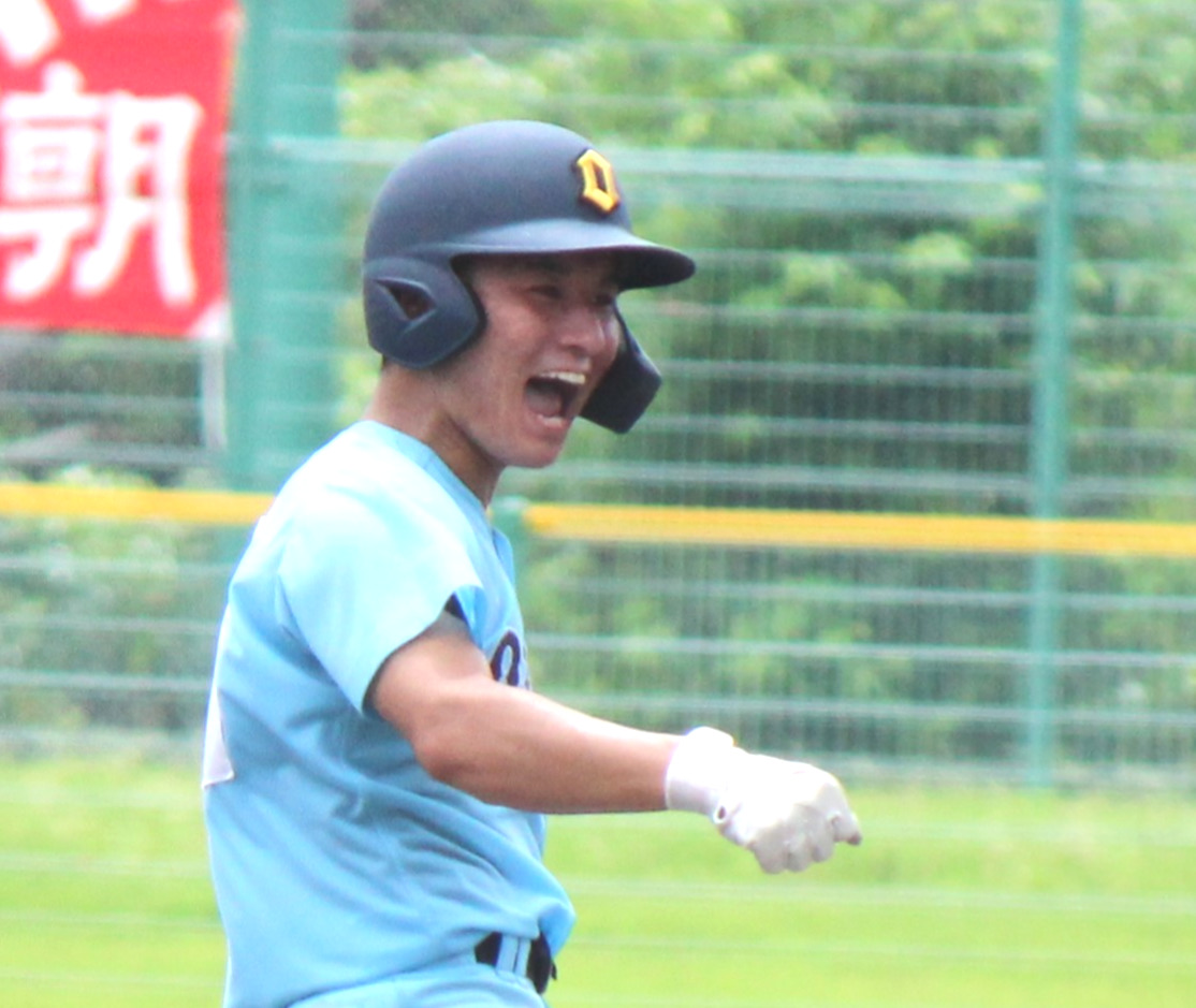 近江の横田悟主将（2023年7月15日撮影）