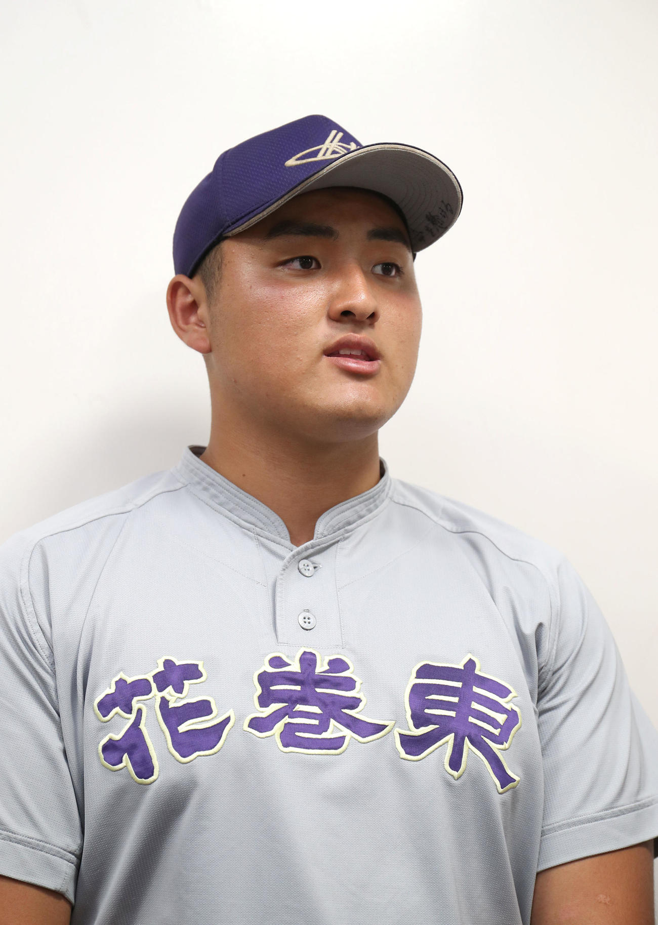 花巻東・佐々木麟太郎（7月31日撮影）