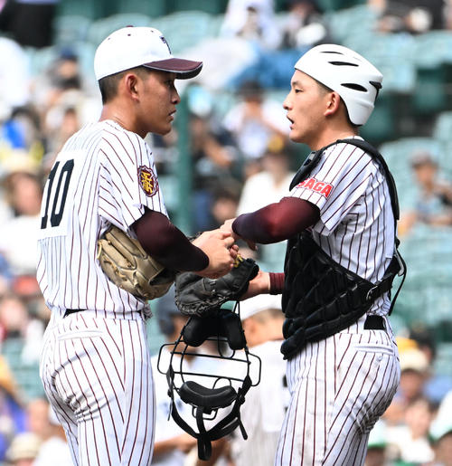 甲子園】”仮面ライダー兄弟バッテリー”の夏終わる 鳥栖工・松延晶「今
