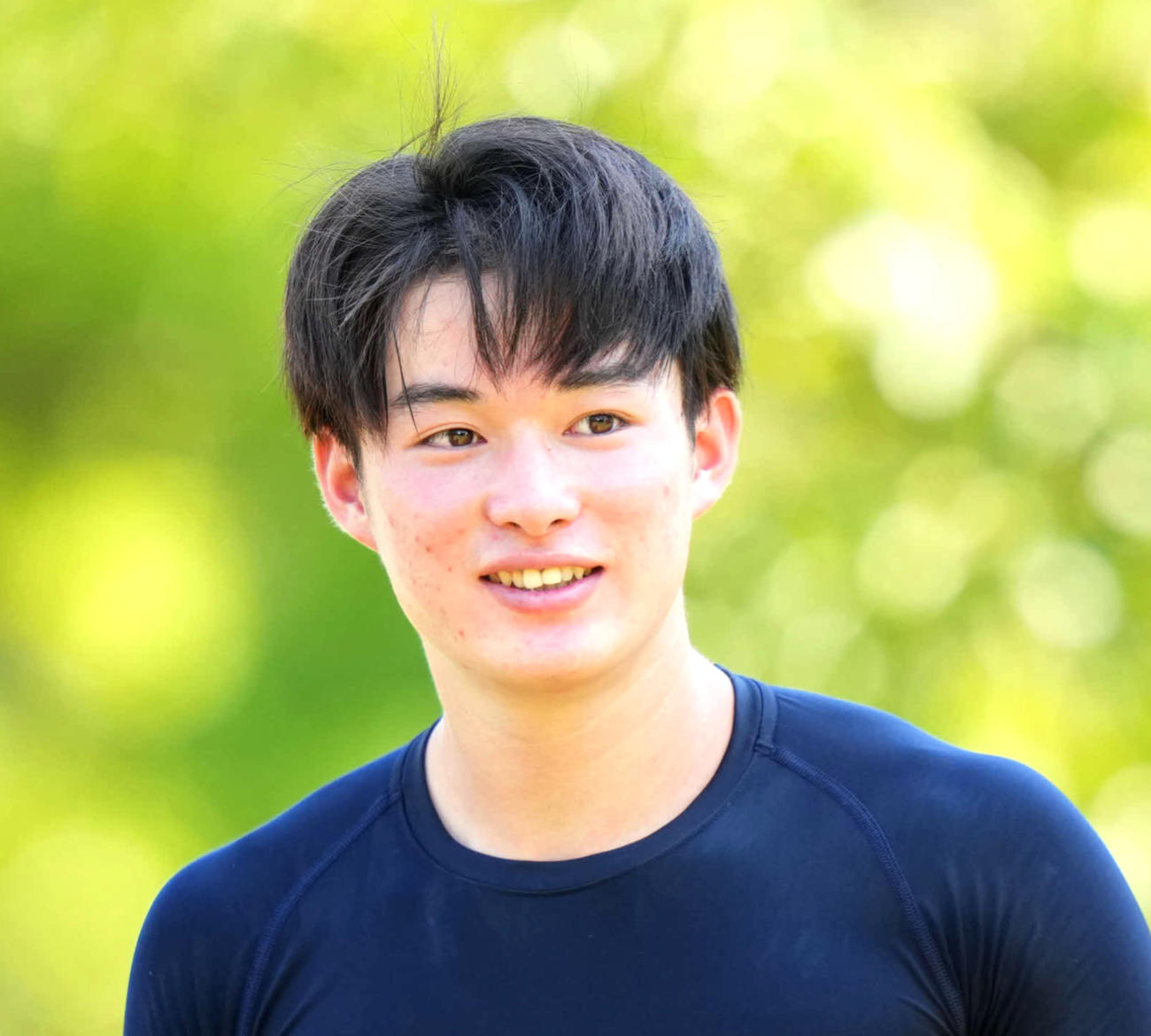 慶応・丸田湊斗（2023年8月20日撮影）