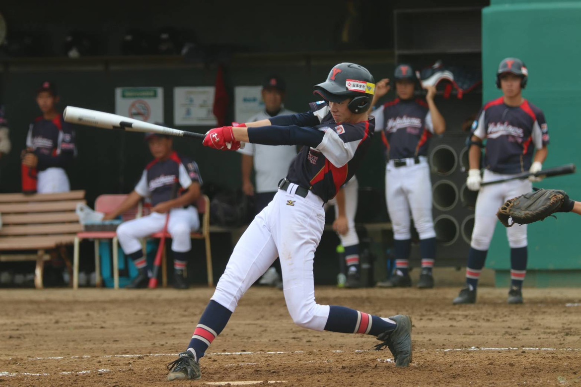 横浜泉中央ボーイズでプレーする中学3年時の慶応・丸田（宇野和之氏提供）