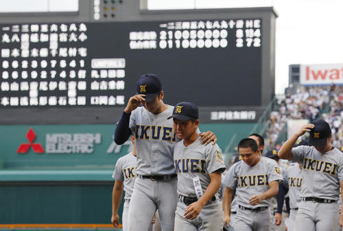甲子園】仙台育英、連覇ならず 痛かった初回先頭被弾…慶応の勝負強さと