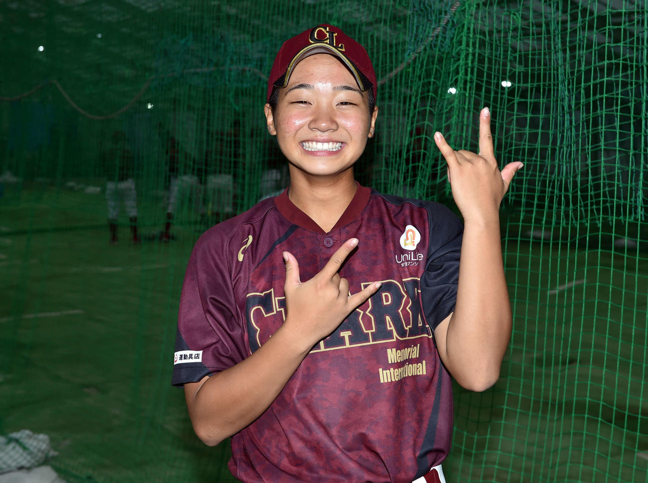 笑顔で優勝を振り返った内田主将（撮影・相沢孔志）