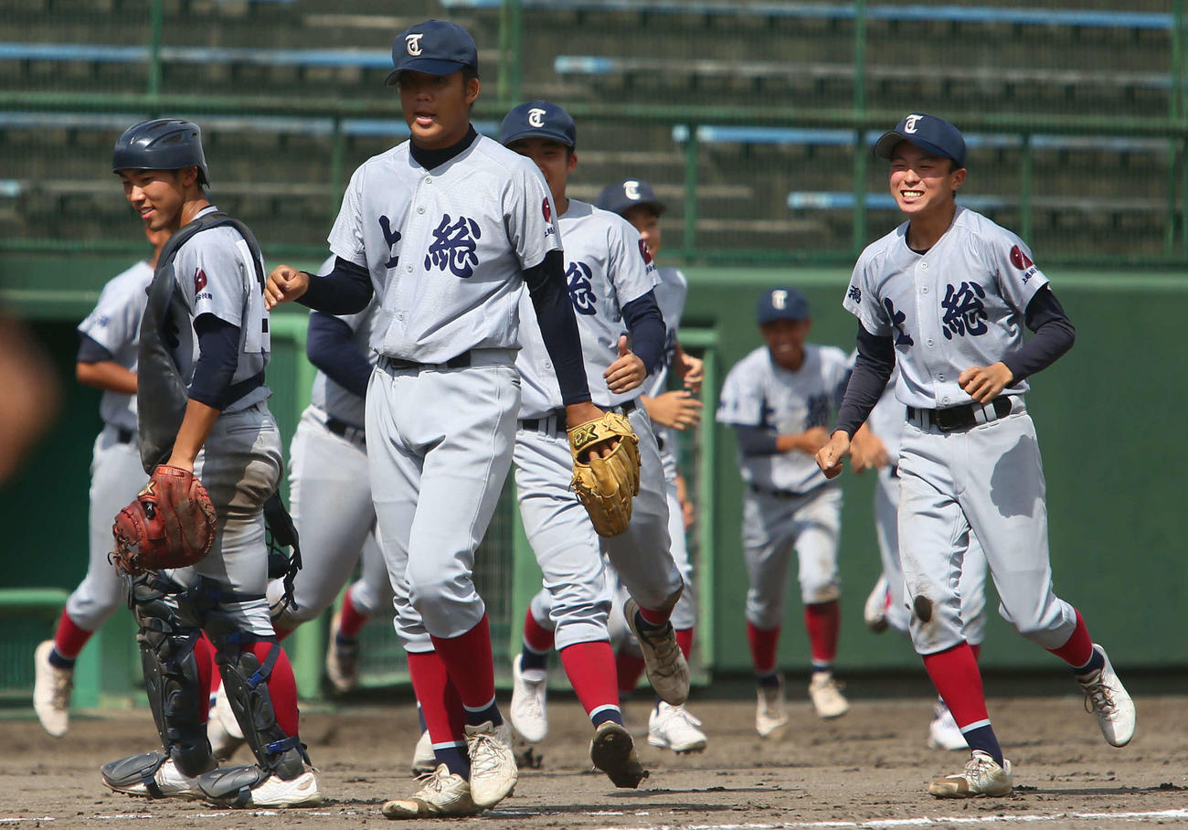 点の取り合いを制した上越総合技術ナイン