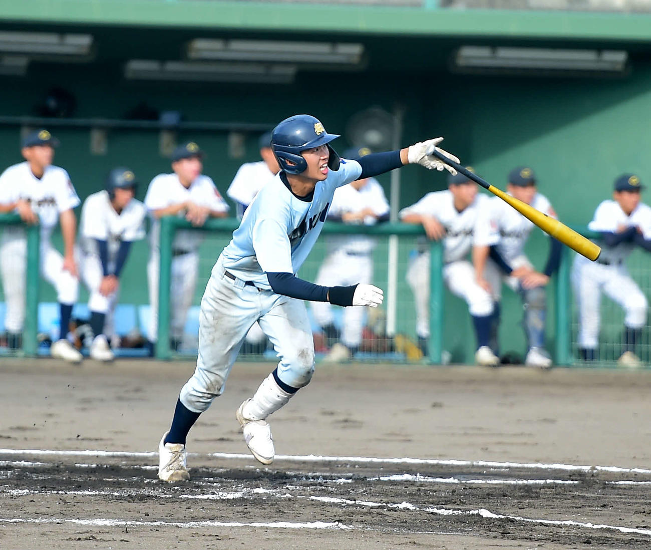 5打数4安打3打点で躍動した新潟明訓・権平