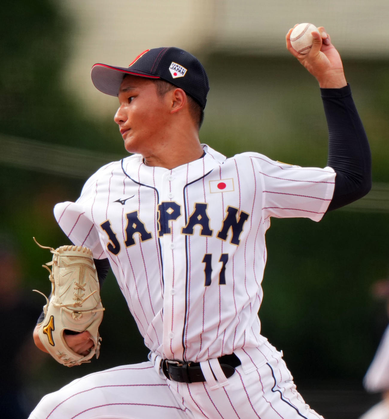 U18日本代表・武田陸玖（2023年8月26日撮影）