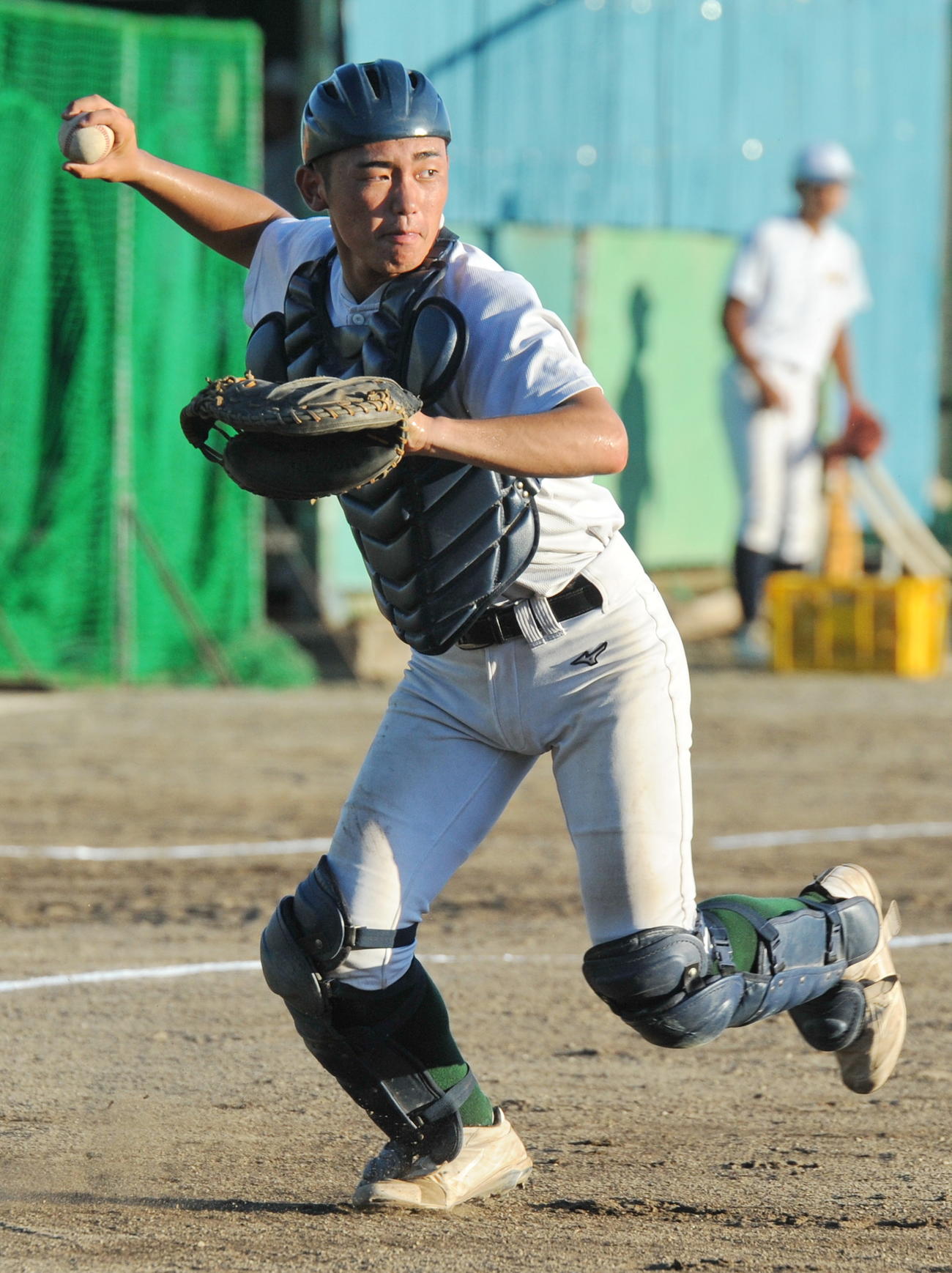 扇の要としてチームを支える浜松城北工・堀内