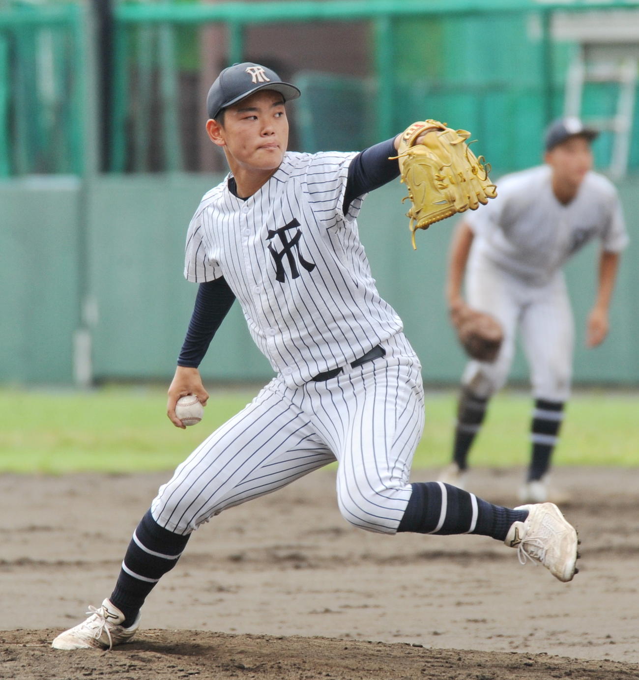 9回3安打1失点で完投した常葉大菊川・小沢　