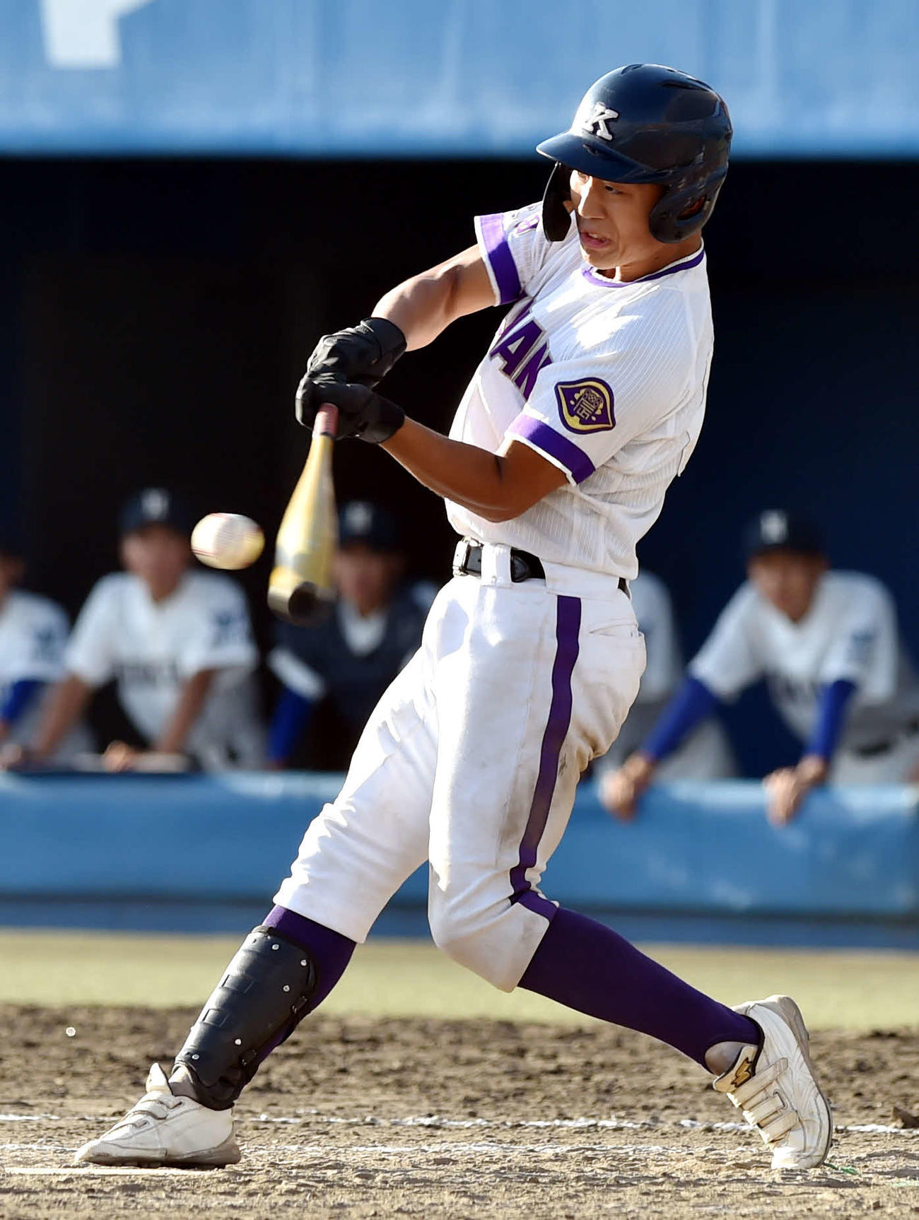11回、勝ち越しの中犠飛を放つ相馬