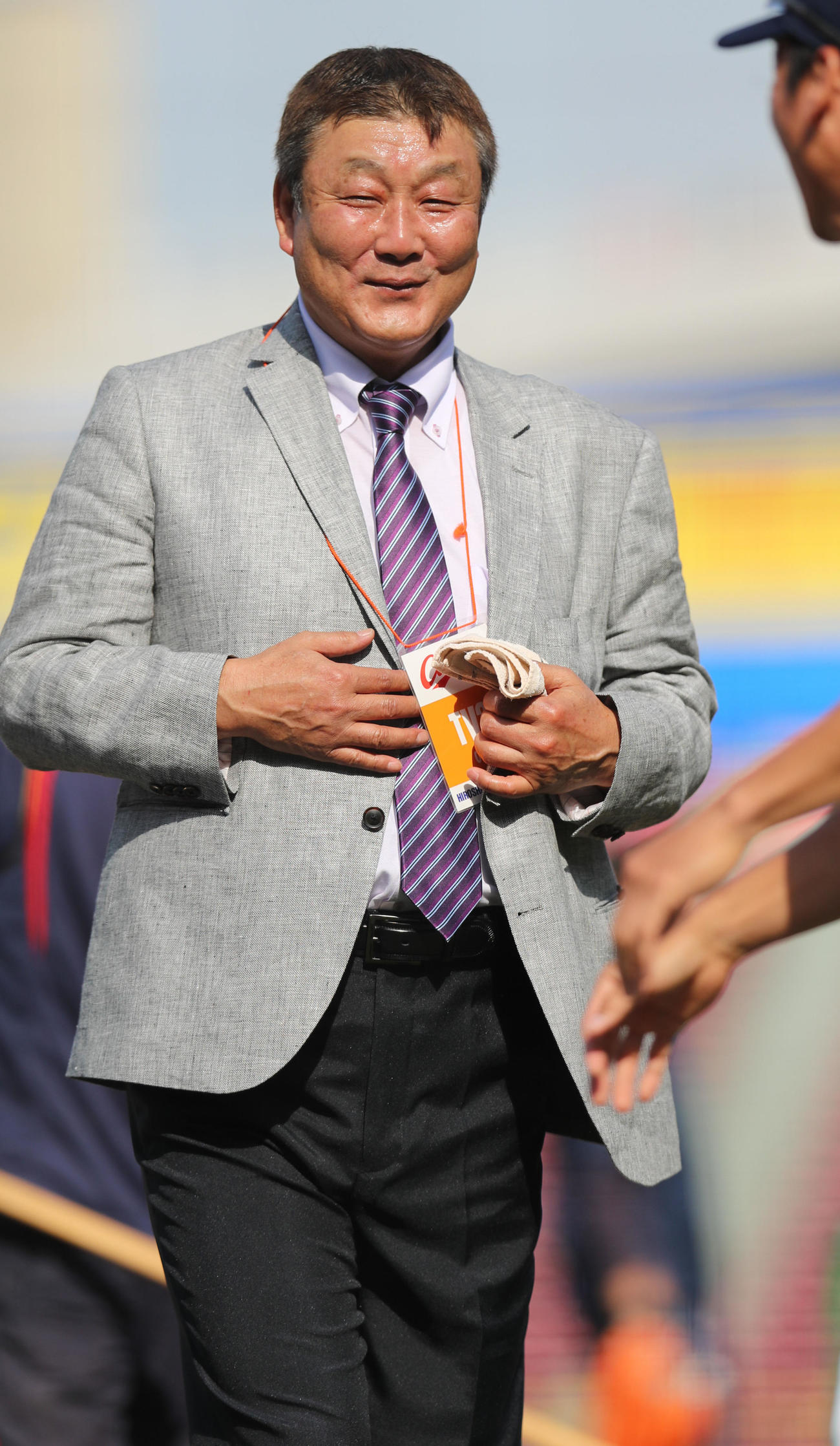 長内孝氏（2016年5月19日撮影）