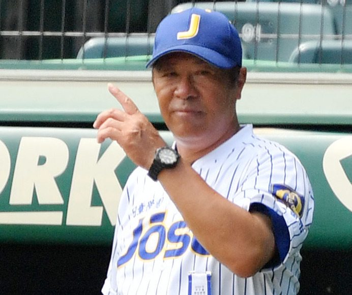 鹿児島城西・佐々木誠監督（2020年8月12日撮影）